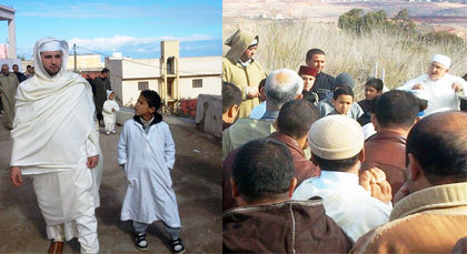 إمام مسجد بني بويعقوب بتمسمان ينهي صلاة الجمعة الماضية بمقبرة البلدة إمام مسجد بني بويعقوب بتمسمان ينهي صلاة الجمعة الماضية بمقبرة البلدة