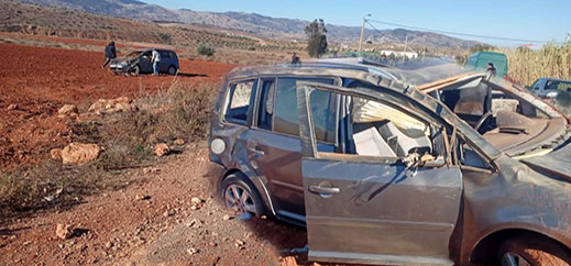 حادثة سير خطيرة تنهي حياة شاب في تمسمان  حادثة سير خطيرة تنهي حياة شاب في تمسمان