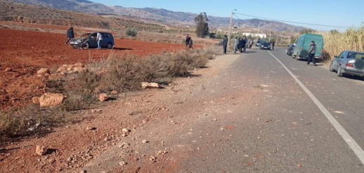 حادثة سير خطيرة تنهي حياة شاب في تمسمان  حادثة سير خطيرة تنهي حياة شاب في تمسمان