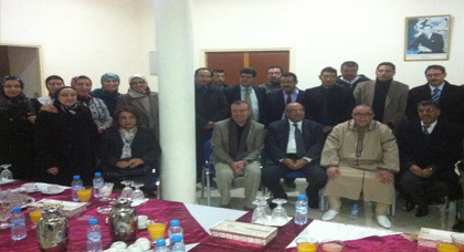 باشوية الحسيمة تكرم أحد موظفيها باشوية الحسيمة تكرم أحد موظفيها