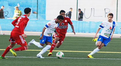 شباب الريف الحسيمي يحقق فوزا مستحقا على الوداد الرياضي شباب الريف الحسيمي يحقق فوزا مستحقا على الوداد الرياضي