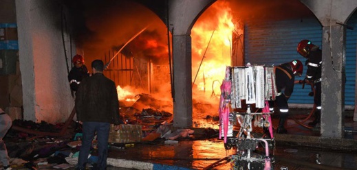 هذه هي القيمة المالية للسلع المحترقة داخل المحلات المتضررة من حريق المركب