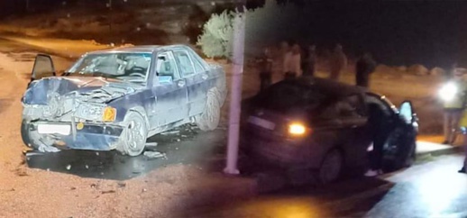 التساقطات الخفيفة تتسبب في حادثة سير ضواحي ميضار