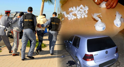 حجز كمية من الكوكايين و مبلغ مالي مهم.. الدرك يوقف 3 مروجين بقرية أركمان حجز كمية من الكوكايين و مبلغ مالي مهم.. الدرك يوقف 3 مروجين بقرية أركمان