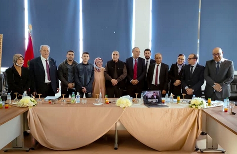 مناقشة أول أطروحة دكتوراه في المدرسة الوطنية للعلوم التطبيقية بالحسيمة مناقشة أول أطروحة دكتوراه في المدرسة الوطنية للعلوم التطبيقية بالحسيمة