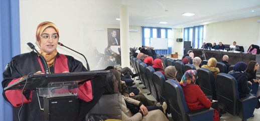 الباحثة “حنان قروع”تنال شهادة الدكتوراه بكلية الناظور بميزة مشرفة جدا