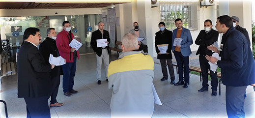 وقفة احتجاجية بالناظور.. مركز تكوين الأساتذة بالناظور على صفيح ساخن