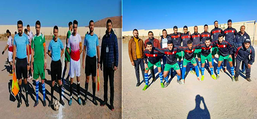 نادي آيث سعيذ ينهي مرحلة الذهاب من الدور الأول بانتصار قوي خارج ميدانه