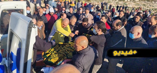 جنازة مهيبة للمرحوم الحاج محمد الداودي المعروف ببوقادوش