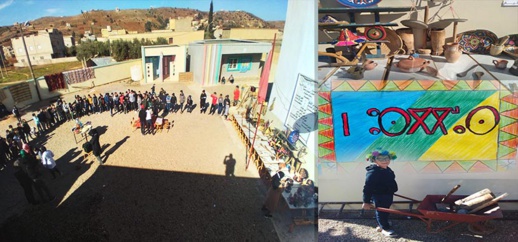  مركزية م.م.إجطي تنظم معرضا للتراث الأمازيغي احتفالا بالسنة الأمازيغية 2972