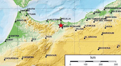تسجيل 3810 هزة أرضية في منطقة الريف خلال سنة 2021 تسجيل 3810 هزة أرضية في منطقة الريف خلال سنة 2021