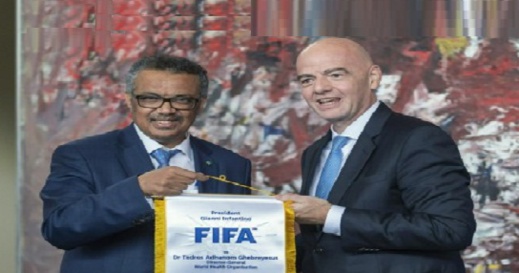 الفيفا ومنظمة الصحة العالمية تخاطبان الجماهير وهذه هي الرسالة الفيفا ومنظمة الصحة العالمية تخاطبان الجماهير وهذه هي الرسالة