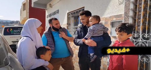 شاهدوا.. محسنون يستجيبون لنداء الأم حنان وأطفالها ويسلمونها منزلا مجهزا على يد جمعية أنا واليتيم