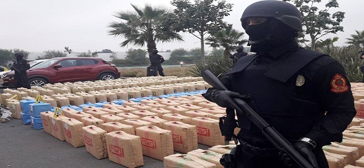 التهريب الدولي للمخدرات يورط شخصين بالناظور