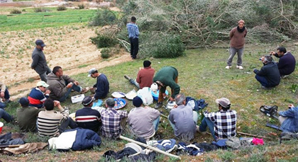 ساكنة أيت تعبان تتمسك" بثاويزا" من أجل القرية ساكنة أيت تعبان تتمسك" بثاويزا" من أجل القرية