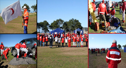 الهلال الأحمر المغربي بالناظور في مناورة إسعافية بجبل كوروكو الهلال الأحمر المغربي بالناظور في مناورة إسعافية بجبل كوروكو