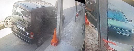 سيارة من نوع سيتروين تتعرض للسرقة