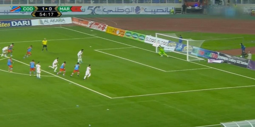 الاعتداء على لاعبي المنتخب والوفد المغربي بكينشاسا بعد التعادل أمام الكونغو