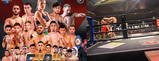 البطل هارون الدهري يبصم على نجاح كبير ببروكسل للنسخة الرابعة من دوري FIGHT4RESPECT4 للملاكمة 