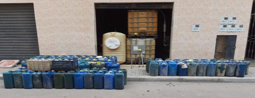 تفكيك شبكة إجرامية خطيرة بالناظور متخصصة في سرقة وقود القطارات تفكيك شبكة إجرامية خطيرة بالناظور متخصصة في سرقة وقود القطارات