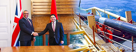 المغرب والمملكة المتحدة يواصلان تقدمهما في وضع الخيط الذي سيربط الدولتين كهربائيا