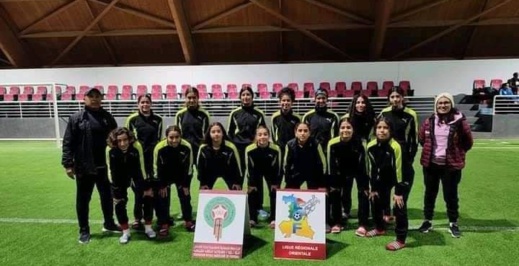 سهى الخالقي ابنة الناظور تتألق في منتخب العصبة للاعبات تحت 15 سنة