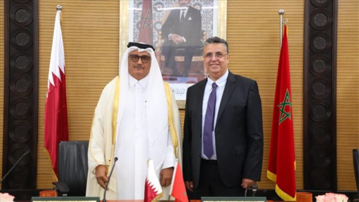 وزير العدل يجتمع بنظيره القطري لتعزيز التعاون في المجالين القانوني والقضائي