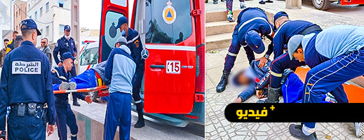 شاهدوا.. شجار عنيف في الناظور يخلف إصابة وحالة إغماء