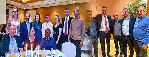 صور.. بحضور شخصيات أوروبية وازنة شركة الخطوط الملكية المغربية تنظم حفل إفطار ببروكسل 