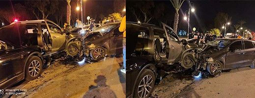 حفل زفاف يتحول إلى مأتم.. مصرع شخص وإصابة 8 آخرين في حادثة سير مروعة حفل زفاف يتحول إلى مأتم.. مصرع شخص وإصابة 8 آخرين في حادثة سير مروعة