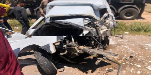 وفاة شخص وإصابة آخرين في حادثة سير مأساوية وفاة شخص وإصابة آخرين في حادثة سير مأساوية