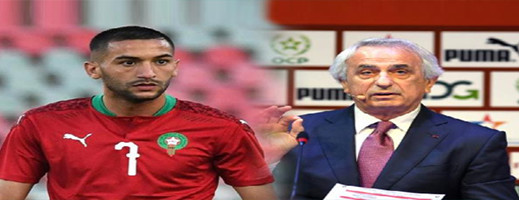 زياش يرفض اللقاء بخاليلوزيتش وأصدقاء اللاعب يدخلون على الخط زياش يرفض اللقاء بخاليلوزيتش وأصدقاء اللاعب يدخلون على الخط