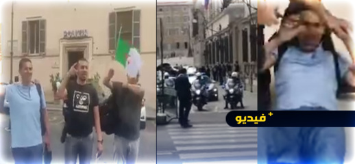 شاهدوا.. جزائريون يضربون تبون بالبيض والطماطم شاهدوا.. جزائريون يضربون تبون بالبيض والطماطم