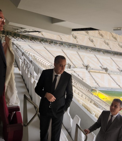 صور.. عبد اللطيف الحموشي في قطر يتفقد ملاعب “مونديال 2022” صور.. عبد اللطيف الحموشي في قطر يتفقد ملاعب “مونديال 2022”