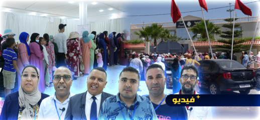 شاهدوا.. المئات يستفيدون من أكبر قافلة طبية مجانية ببوعرك