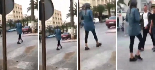 شاهدوا.. هذه هي الملابس التي ظهر بها الشاب الذي تم الاعتداء عليه بالعروي
