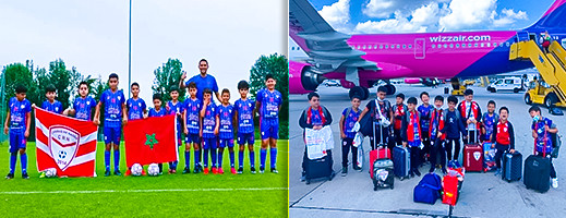 فريق شباب الريف الناظور يشرف الكرة المغربية في دولة النسما 