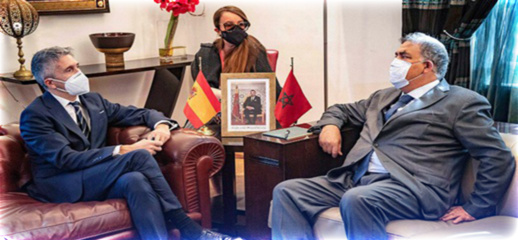 مارلاسكا يجتمع بوزير الداخلية لمناقشة قضايا الهجرة والإرهاب مارلاسكا يجتمع بوزير الداخلية لمناقشة قضايا الهجرة والإرهاب