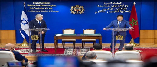 وزير الخارجية الإسرئيلي يعلن فتح سفارة مغربية هذا الصيف