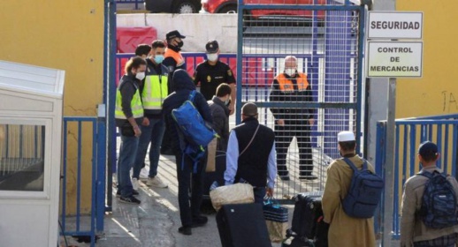 هذه قيمة المشتريات المسموح بإدخالها من الناظور إلى مليلية هذه قيمة المشتريات المسموح بإدخالها من الناظور إلى مليلية