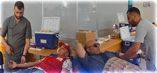 أزيد من 130 مشاركا في حملة التبرع بالدم بالدريوش أزيد من 130 مشاركا في حملة التبرع بالدم بالدريوش