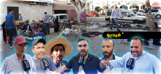 شاهدوا.. فراشة بسوق المركب يطالبون بوقف الحملات ضدهم وببدائل اقتصادية