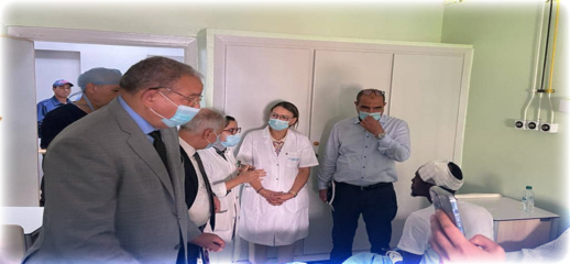 اقتحام سياج مليلية.. المجلس الوطني لحقوق الإنسان يزور المستشفى الحسني بالناظور اقتحام سياج مليلية.. المجلس الوطني لحقوق الإنسان يزور المستشفى الحسني بالناظور