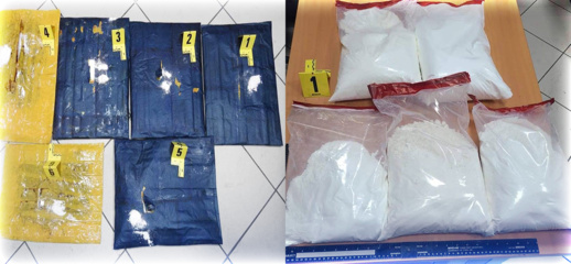 إحباط محاولة تهريب كمية كبيرة من الكوكايين من طرف مهاجرين من جنوب الصحراء إحباط محاولة تهريب كمية كبيرة من الكوكايين من طرف مهاجرين من جنوب الصحراء