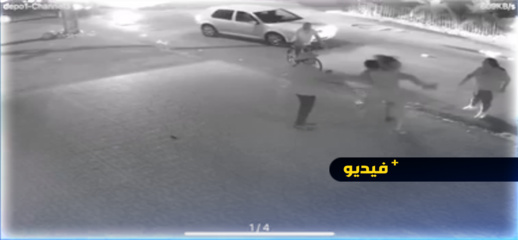 شاهدوا.. فيديو يظهر شخصا من أبناء الجالية يكسر أضلع أحد الساكنة