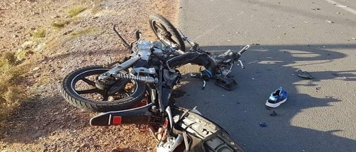 حادثة سير تتسبب في مقتل شاب وإصابة آخر بجروح حادثة سير تتسبب في مقتل شاب وإصابة آخر بجروح