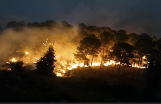 حريق جديد يندلع بالشمال وجهود لتفادي تكرار فاجعة العرائش حريق جديد يندلع بالشمال وجهود لتفادي تكرار فاجعة العرائش