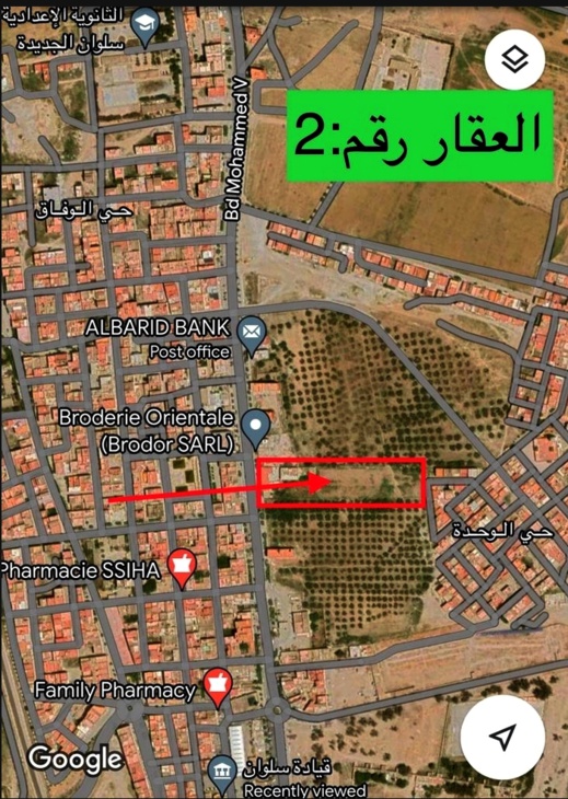 يهم الراغبين للاستثمار في العقار.. إعلان عن بيع عقارات وبناية محفظة في المزاد العلني بالناظور يهم الراغبين للاستثمار في العقار.. إعلان عن بيع عقارات وبناية محفظة في المزاد العلني بالناظور