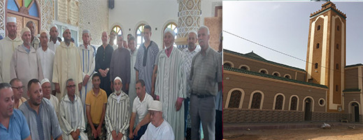 حفل افتتاح المسجد المركزي  بجماعة أفسو