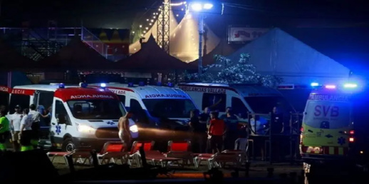 رياح عاتية تتسبب في مقتل شخص وتصيب 40 آخرين أثناء مهرجان موسيقي باسبانيا